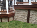 Decks NJ Stone Skirting Detail